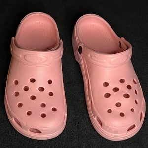 NWOT Pink Clogs (similar to Crocs) Size: 10 (Mens 8)